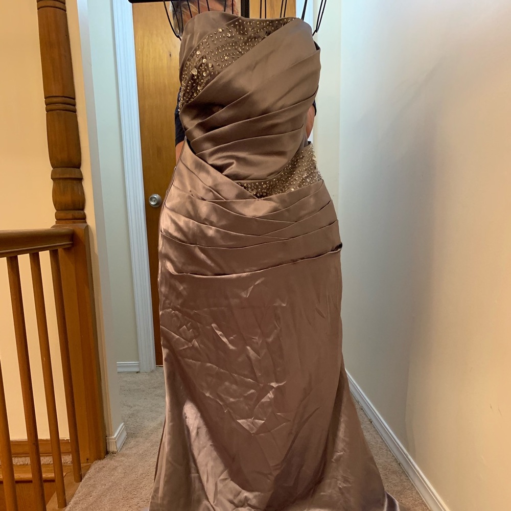 Beautiful strapless long dress large